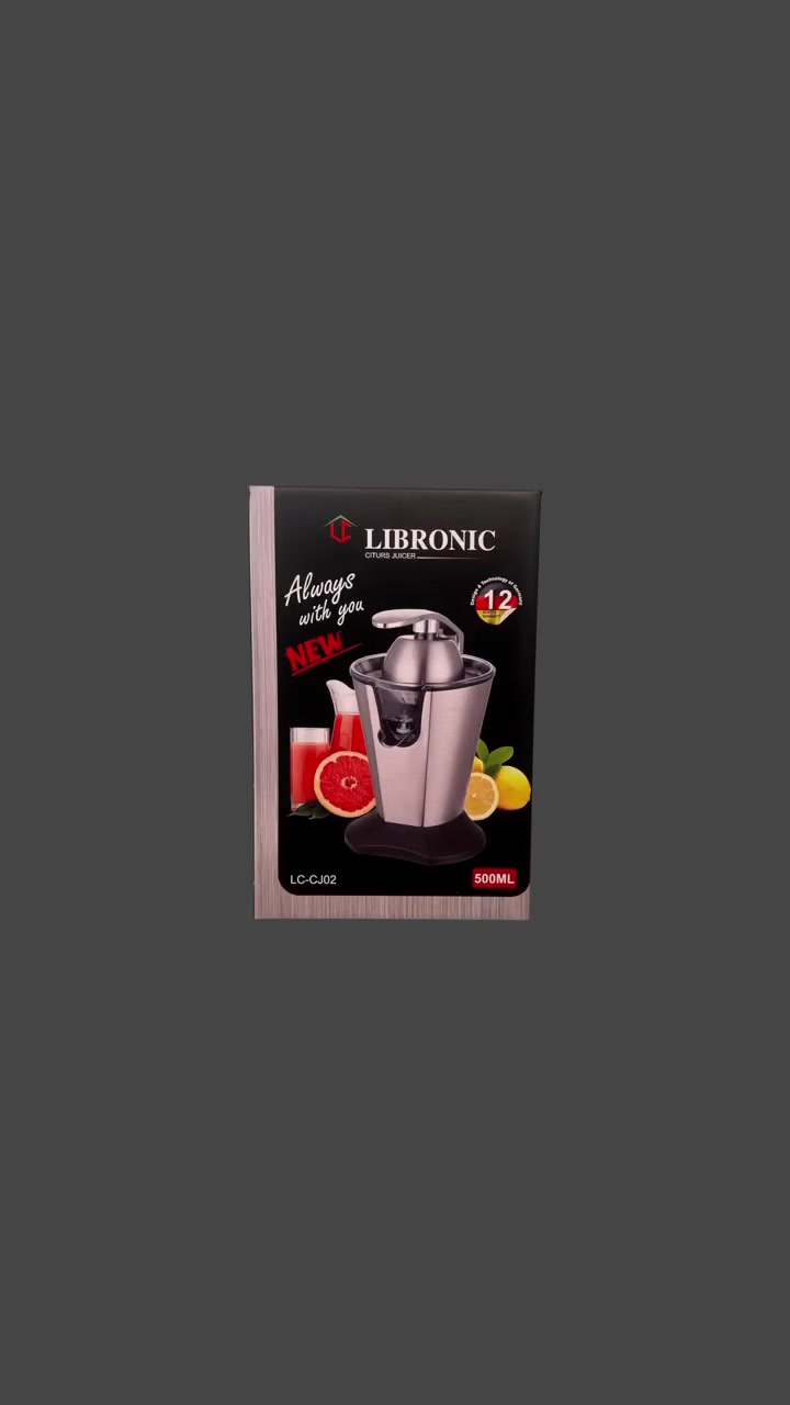 تحب العصير الطازج بدون تعب؟ 🍊

هاي معصارة ليبرونك الكهربائية تسوي الشغل عنك بثواني

ضغط بسيط وتشتغل تلقائيًا ⚡

محرك قوي 160 واط يعصر بسرعة ويطلع كل العصير

جسم ستانلس ستيل أنيق ويعيش وياك فترة طويلة

مخروطين لأحجام مختلفة من البرتقال والليمون

فلتر يفصل البذور واللب حتى يطلع العصير نقي

سعة 500 مل تكفيك وتكفي العائلة

اختصار وقت + طعم منعش + فائدة صحية 💚

اطلبها هسه وخلي عصيرك دايمًا فريش 🍹🔥

🟢السعر 30 ألف 
📍التوصيل مجاني لجميع المحافظات لفترة محدودة 🇮🇶

‏#fyp #viral #اكسبلورexplore #explore #الشعب_الصيني_ماله_حل😂 #fypシ #foryou


**إذا كنت صاحب هذا الإعلان وتريد حذفه لأي سبب، رجاءا أرسل رسالة إلى الدعم الفني**