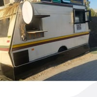 كرفان للبيع متنقل مطبخ مطعم، بي سبلت توسوت واحد طن 5 امبيرات وبي نواعم...