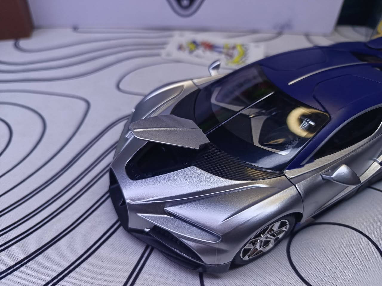 مواصفات :
قياس :1/24
تقريباً 22 سم
دبلات
تايرات سحب
تفتح جميع أبواب
تايرات امامية تتحرك يمين ويسار 
اصوات شغالة
إضاءة شغالة
تفاصيل دقيقة وواضحة
السعر : 20 الف 
تفاصيل دقيقة وواضحة
يوجد توصيل لكل محافظات العراق 🇮🇶
صلوا على النبي ❤️
.
.
.
.
.
.
#مجسمات_حديد #مجسمات_سيارات #الرمادي 
turbo4cars
 

سبحان الله والحمد لله ولا إله إلا الله والله أكبر  ولا حول ولا قوة إلا بالله


**إذا كنت صاحب هذا الإعلان وتريد حذفه لأي سبب، رجاءا أرسل رسالة إلى الدعم الفني**