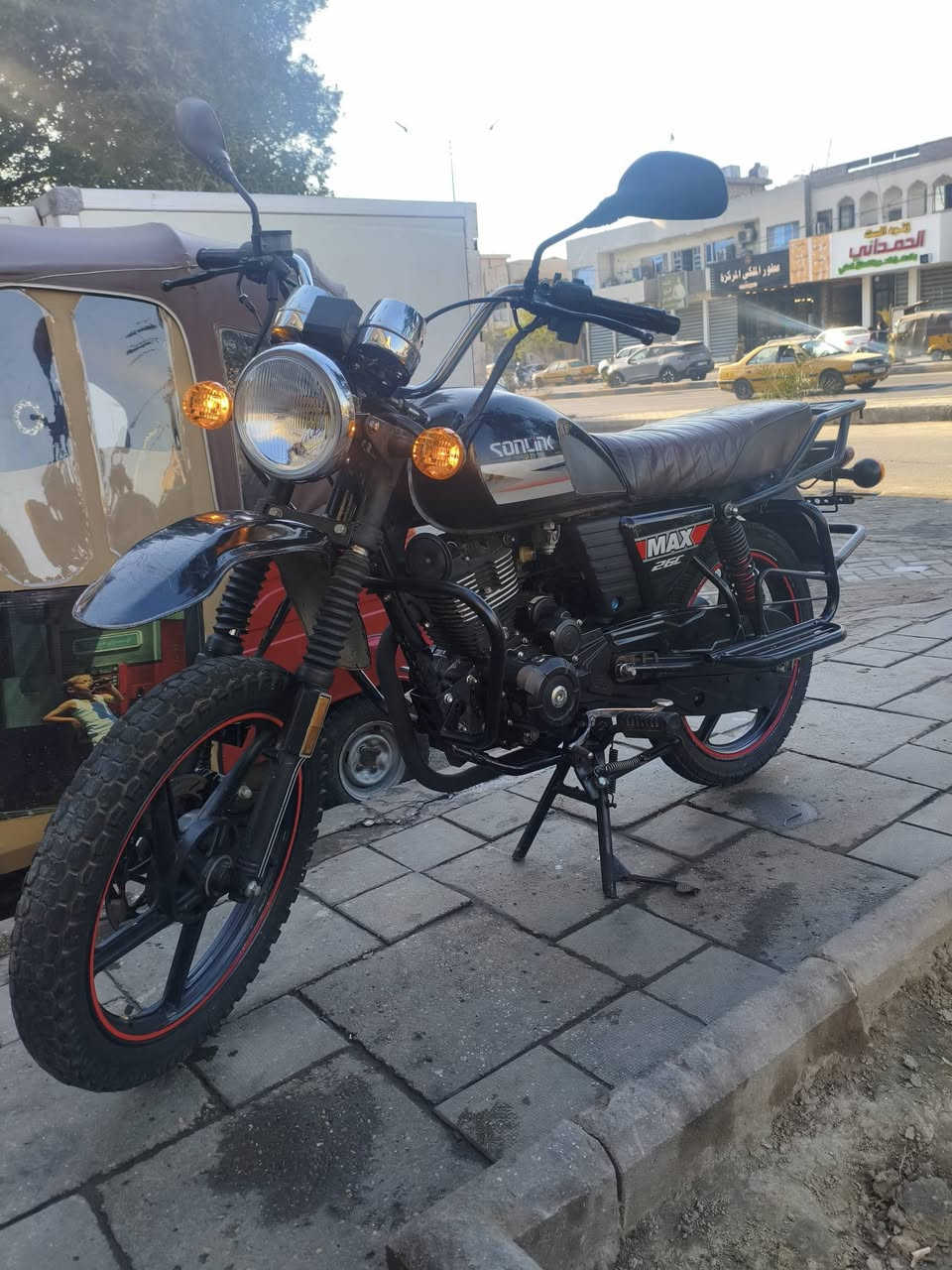 سونك جبلي  محرك 200 كفاله عامه مديل 2024 دراجه كامله مناقصه شي وشوفت عينكم ووراقه موجوده رايده 950 وبيه مجال مكاني مدينه الصدر رقمي ***********
