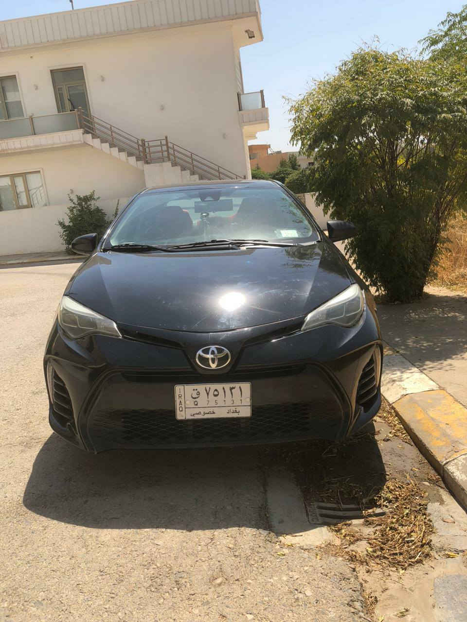 سلام عليكم 
للبيع كورلا موديل ١٩ LE وارد كندي 
رقم بغداد 
محرك 1800 
ماشيه 86 الف 
رادار امامي 
وتحديد مسار 
صدر امامي وخلفي جديد
تبريد ثلج 
معوقين شهر 10 اصير حره 
حادثها بنيد فقط وبل العراق جاملغين الخلفيه 
الحوض سليم ضربة جاكوج مابي
ابيع مصبوغه 
سعر ١٢٠ بيه مجال 
الرقم ***********
مكاني بغداد
