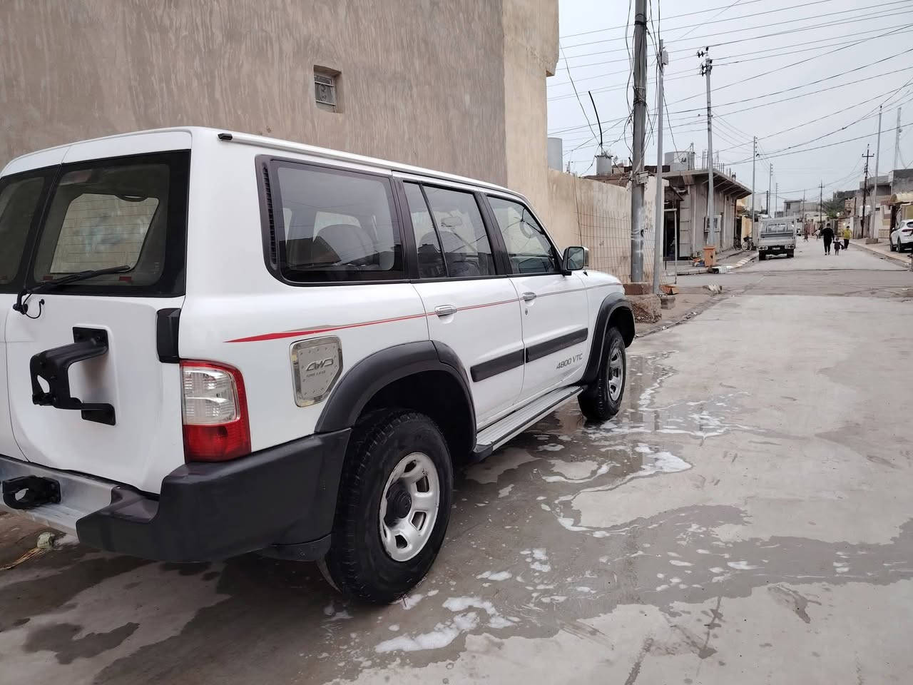 ديالى جلولاء 
سلام عليكم
نيسان باترول 2002
تبريد تدفئه شغال تبريد مركزي 3قطع
مابيه صبغ سياره خير من الله اي نقص مابيه كفاله
غاز بانزين 
ديالئ جلولاء ***********
