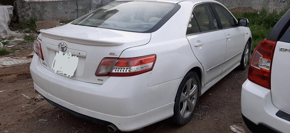 كامري 2008 خليجي gl
محدث بجم و وراء 2011 
سنوية منتهي تستلم من عندي سنوية و هزة  و ارقام  جديدة 2031  بسمك 
كير  محرك تبريد  كهربائيات كلها بشرط 
بيها قطعتين صبغ  بدون دواخل 
انطيك كفالة من دواخل 
مكاني بغداد كرادة 
***********
***********

اراوس فورد فيوجن محرك 2.5 فقط
