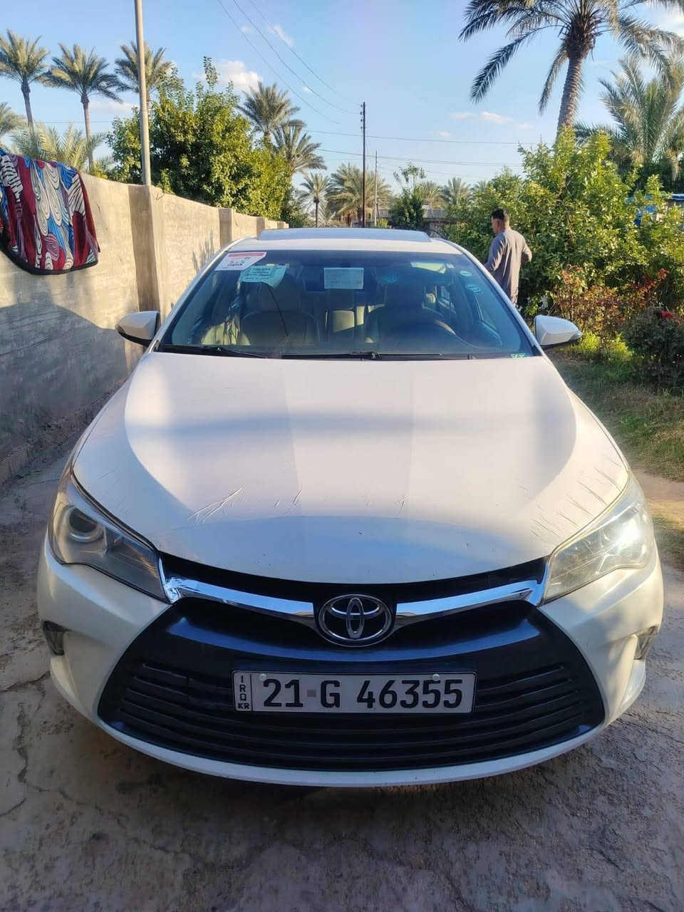 اسلام عليكم سياره كامري موديل 2016خليجي مكفوله كفاله عامه عده هاذه الجاملغ اليمنه موضح بل سونار السونار هاذه كامك بصمه أبواب برده اسلايت حساس خلفي السياره فول مواصفات الرقم  *********** السعر خاص
