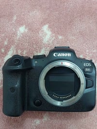 كانون R6 • شاتر 457k • شاحن بطارية