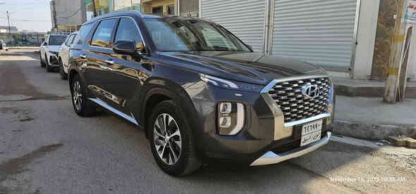 السلام عليكم
للبيع هيونداي باليسايد خليجي 2019
رقم أربيل
سيارة فوول مواصفات
سيارة 7 راكب 
محرك 6 سلندر 3800
ماشية 73 الف كيلومتر 
كراسي سياحية VIP
گير دگم ووضعيات قيادة 
بانوراما فتحتين
تبريد مركزي 3 قطع
تحكم منفصل بالتبريد الخلفي 
كراسي كهرباء 
تدفئة وتبريد بالكشنات 
تدفئة بالستيرن 
نقاط عمياء 
حساسات أمامي وخلفي 
كاميرا خلفية دوارة
صندوق كهرباء 
بعد هواية بيها مواصفات 
بيها طخة بالباب ومصلحة على البارد 
السعر المطلوب 27600 دولار وبيها مجال 
للاستفسار الاتصال على الرقم 
***********
