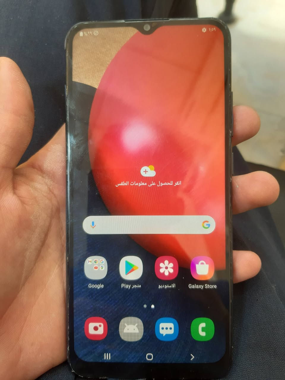 سامسونك A02s
ذاكره 64 
مبدل شاشه + كامره خلفيه ما تشتغل
سعره ٣٥ الف ويه التوصيل
***********
