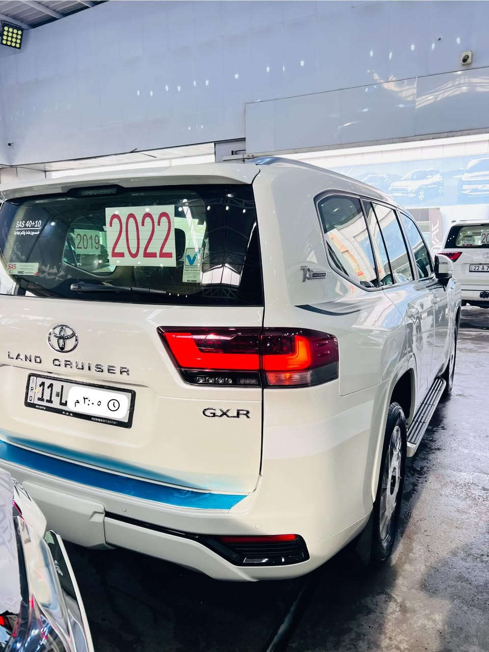 لاندكروزر 2022 GXR
توين تيربو

ساس باب وال 

تطبيق سبعينية 

مكفوله كفالة عامه 

ماشيه 33 الف 

سياره جديد بي معنا الكلمه 

الموصفات الباقيه معروفه 

الاستفسار اكثر رقم الهاتف ☎️
(***********)
