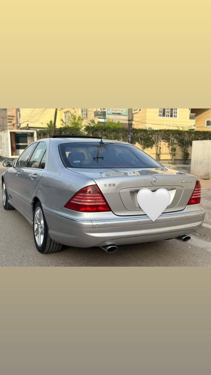 السلام عليكم
للبيع مارسيدس غواصه 
موديل 2001
S55amg
ماشيه 204الف كيلو حقيقي
رقم بغداد 
مكان السياره بغداد 
لاستفسار ***********
