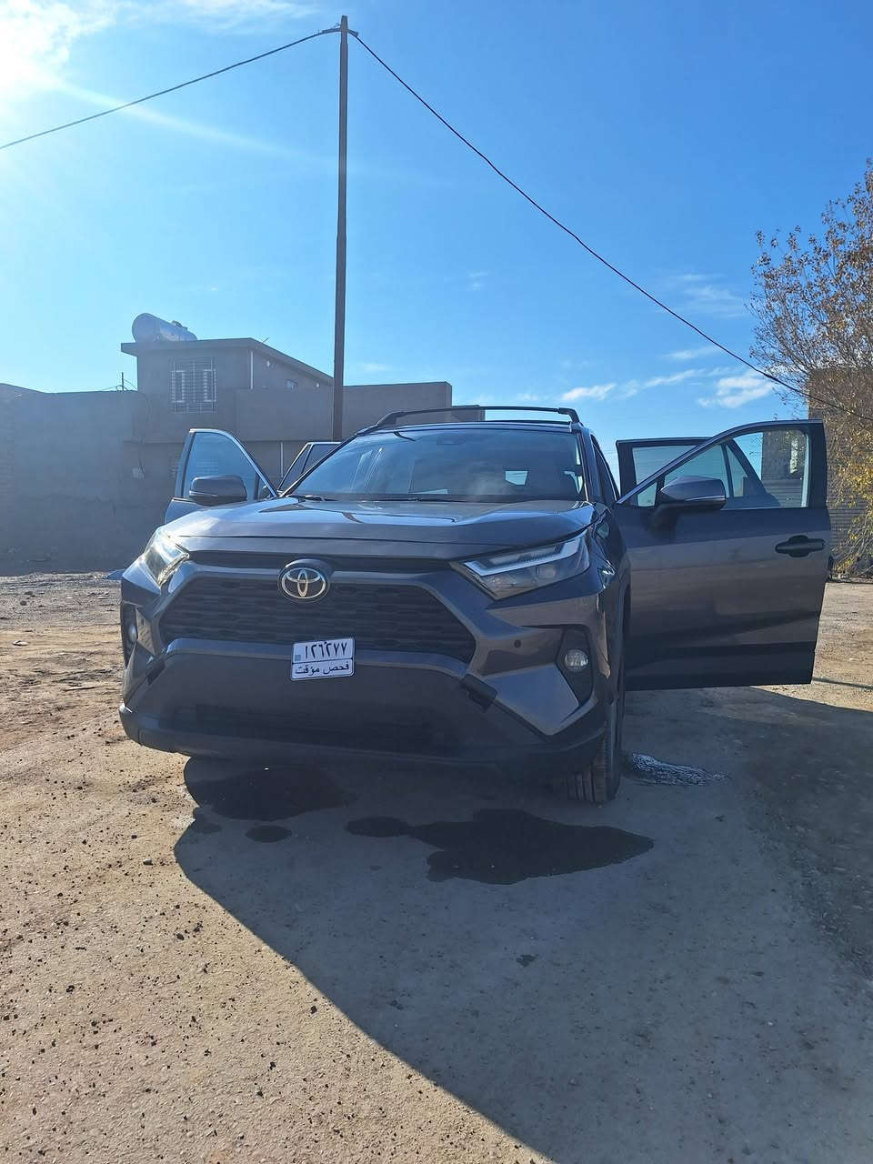 السلام عليكم ...

𝟐𝟎𝟐3 𝐓𝐎𝐘𝐎𝐓𝐀 𝐑𝐀𝐕𝟒
تويوتا رافــــ4....... XLE موديل : 2023
السعر 220$ بيها مجال
الرقم فحص تترقم جميع المحافظات عدا الاقليم
اللوان : فيلي
حجم المحرك : 2.5L (4,سلندر) 
ملاحظة السيارة : بدون تبديل اي قطعه
فقط صبغ ربع من البنيد والجاملغات الاماميه
المواصفات XLE بانزين
‏‎ابواب بصمة دخول ذكي
‏‎شاشة دشبول ديجيتال
كاميره
هاند بريك بصمة
اوتو هولد (𝐀𝐔𝐓𝐎 𝐇𝐎𝐋𝐃)
رادار امامي (تحديد مسار)
‏‎رادار جانبي (نقاط عمياء)
‏‎رادار خلفي (التحذير من الاصطدام)
‏‎حساسات امامي
‏‎حساسات جانبي 
‏‎حساسات خلفي 
ثلاث انظمة للقيادة
نظام (𝐄𝐂𝐎)
نظام (𝐍𝐎𝐑𝐌𝐀𝐋)
نظام (𝐒𝐏𝐎𝐑𝐓)
نظام (𝐎𝐅𝐅-𝐑𝐎𝐀𝐃)
‏‎تحكم استيرن
‏‎كشنات كهربائي
‏‎قطعتين تبريد 
‏‎صندوق شفط كهربائي 
‏‎لايتات (𝐋𝐄𝐃) عدسة زينون 
‏‎بكلايتات (𝐋𝐄𝐃) بيلادي
‏‎ويل بلاك
رقم الشاصي 2T3W1RFV4PC216343
للتفاصيل اكثر الاتصال علی الرقم 

***********

عنوان صلاح الدين سامراء
