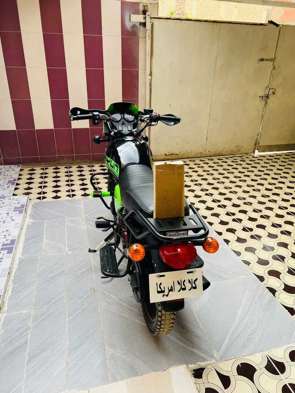 سلام عليكم دراجه ديوان جبلي مديل 25 مكفوله كفاله عامه محرك 200 اوراق كامله مكان دراجه ديالى دلي عباس سعر 1400 وبي مجال ***********
