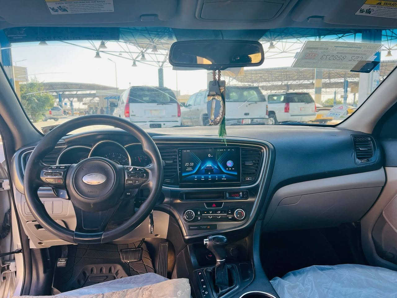 السلام عليكم كيا اوبتيما موديل 2014 رقم ذي قار بسمنه تحويل شوكت ماتريد    وارد امريكي كفاله عامه ضربه وتبديل وصبغ ماعدا مقدمه البنيد صبغ مكينه 2400 مكينه وكير وتبريد وحداديه كفاله مواصفات تحكم استيرن حساسات شاشه كبيره كامره دواره دسك امامي وخلفي السياره جديده مكاني ناصريه السعر 115 للاستفسار علئ الرقم(***********)
