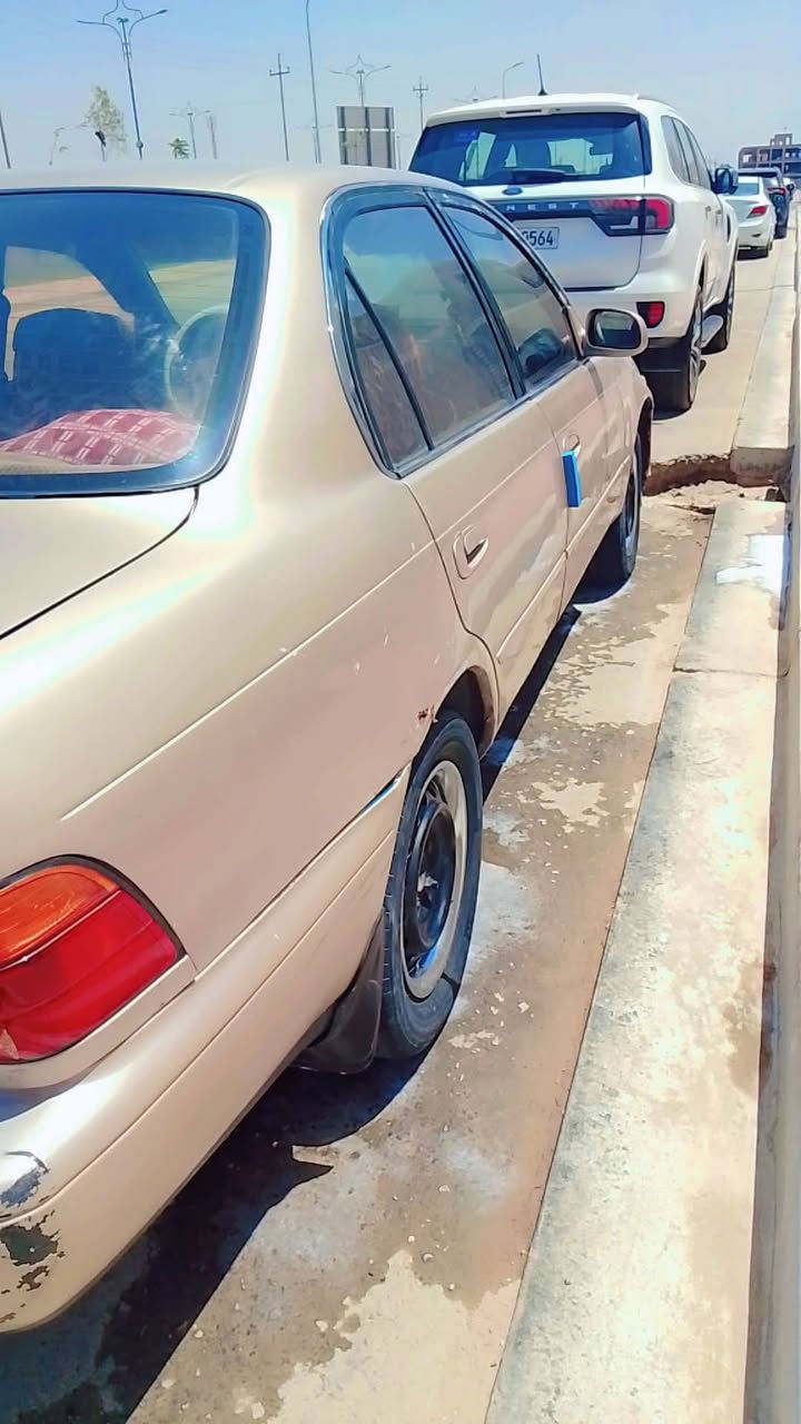 يالله سلام عليكم كورله رقم كربلاء نكليزي بسمي مكان البصره الزبير
كورله 94 محور يسرا تحوير كلشي شغاله حتئ حساس لبك ول  وفر مكفوله من لضربه لقويه صبغ جلاتين لمعه فقط
و فقط دحجه بسيطه بيها 
 كير كفاله جديد مكينه خير من الله بس تنقص لادخن من لكزوز ولا من قبق لمكينه كل 10 ايام او 15 يوم حطلهة نص لتر او لتر
كهربايات كله شغاله جام كربائي لعينه كلها شغاله تخبل مسويها لد زنون
لتبريد كمبريسر جديد راديتر جديد بطل جديد نطيك تبريد عاطل يعني ماكو تبريد حسن لي ولك 
4 بطاين جدد كهريائي  + دشبول جديد +دوشمه جديده +رضيه جلد نضيفه 
سنتر لوك  لسيارة تتقفل وتتفتح بصمه
4 سماعات جديده مال سوناتا صوت يخبل
حداديه عوزها بس ربل طبله فقط ولباقي كله جديد
السعر50وبيها مجال للشراي الرقم
***********
