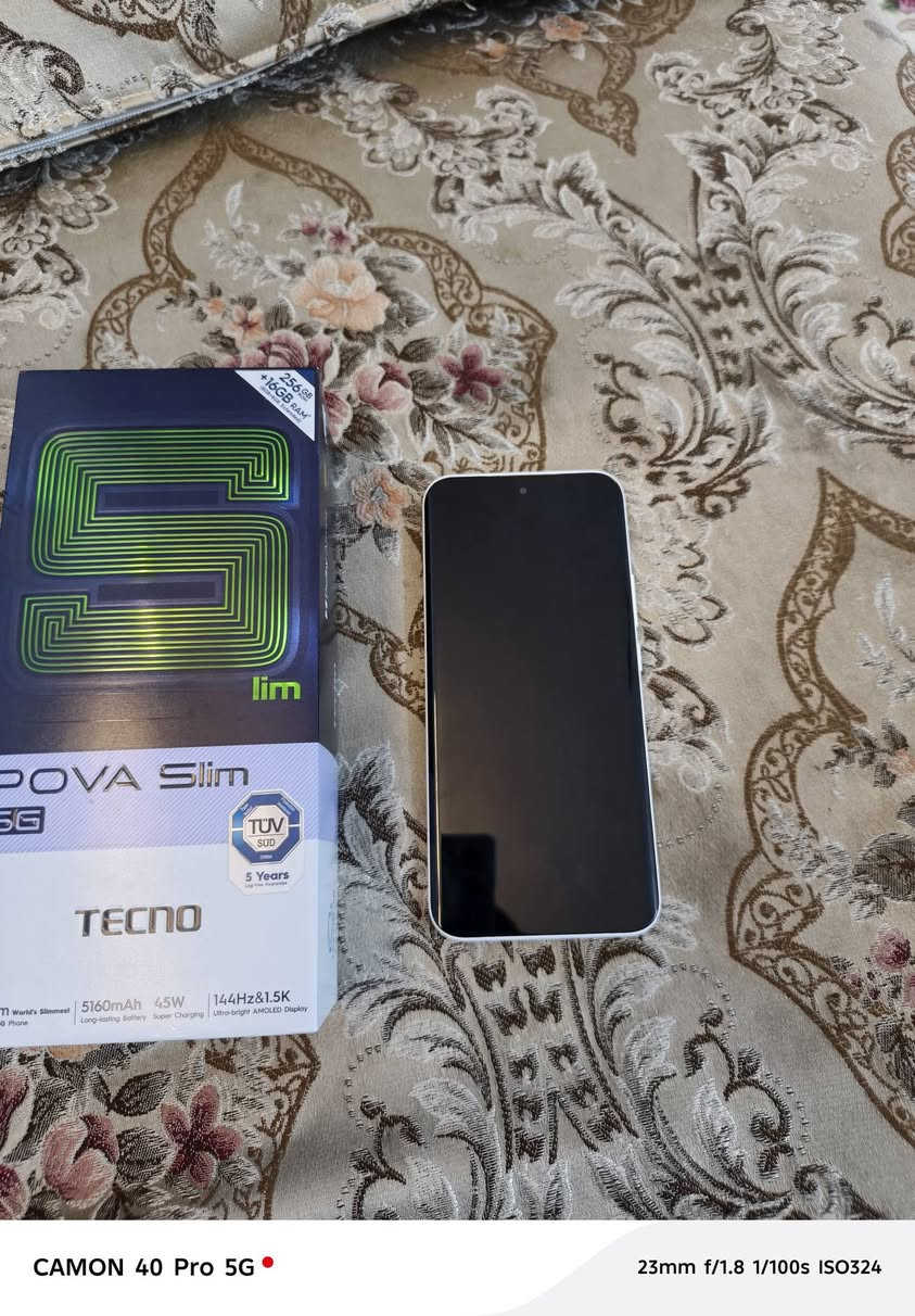 سلام عليكم لبيع تكنو بوفا سلم انحف جهاز بل عالم ذاكرتة ٢٥٦جهاز جديد صار سبوع من فتحتة من الكارتونة السعر ٢٥٠ وبي مجال مكاني بغداد الدوره ***********
