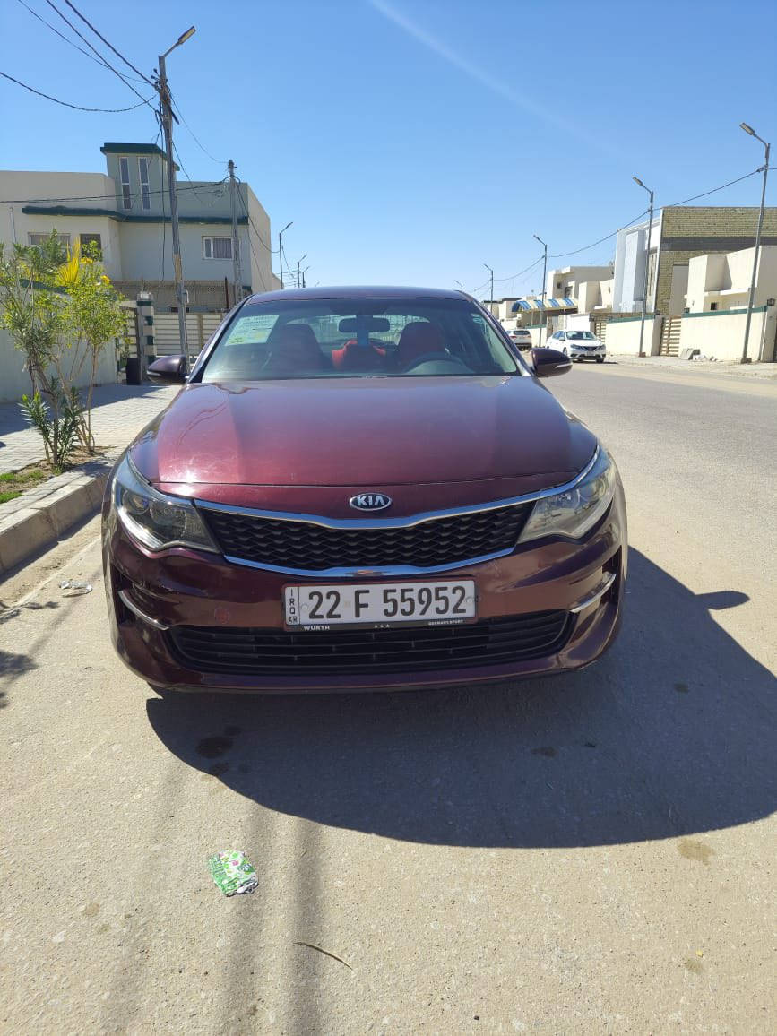 سلام عليكم للبيع كيه اوبتما مديل 2017
السياره جديده مال جناي 
حادثها مال امريكه بنيد وباب الصدر 
صور الحادث موجوده بل منشور 
كير مكينه حداديتها كلها جديده 
مكينتها ما مفتوحه 
رقمها اربيل تريد تحويل تريد مداور 

السعر 118
مكانها نجف  ***********
