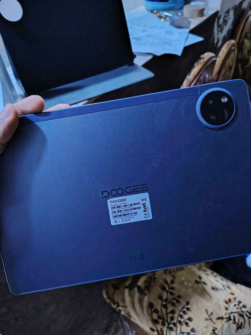📱 باد للبيع

🔹 النوع: DOOGEE U11 Pro
🔹 السعة: 256GB
🔹 الرام: 6GB
🔹 اللون: سلفري
🔹 الحالة: نظيف جداً

✅ مع كيبورد
✅ مع جميع الملحقات

📞 للاستفسار والاتصال:
*********** عمارة, ميسان
