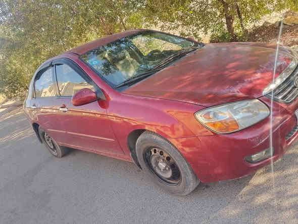 السلام عليكم كية سيراتو 2009 خليجي  مكينة وكير مال حاويه   تاير  جديد تبريد ثلج  سنويه  بسمي  جديده   مكان السياره بغداد السيدية.السعر 80 وبيها مجال ***********
