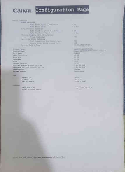 طابعة كانون 6030 بعدها جديدة طابعة فقط ١٦ نسخة السعر ١٣٠ العنوان الكوت للتواصل ***********
