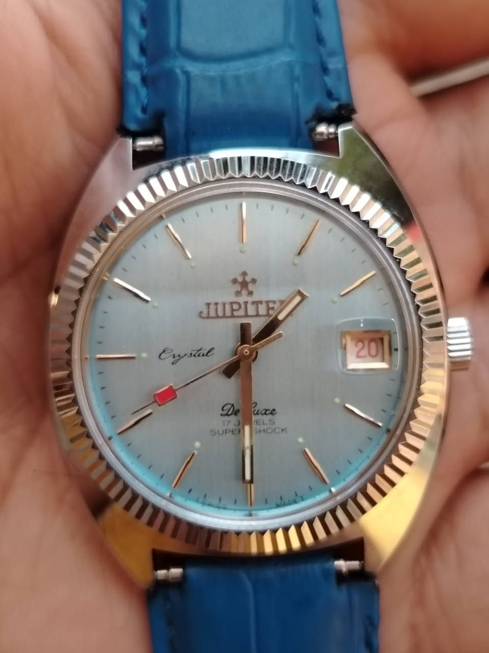 ساعة جوبيتر  JUPITER 
سويسري اصلي انتاج السبعينيات 
نصب تكويك  شهري 
ماكنه ٩٦ / ١٧ حجر  القطر ٣٨ 
السعر 80 الف


**إذا كنت صاحب هذا الإعلان وتريد حذفه لأي سبب، رجاءا أرسل رسالة إلى الدعم الفني**