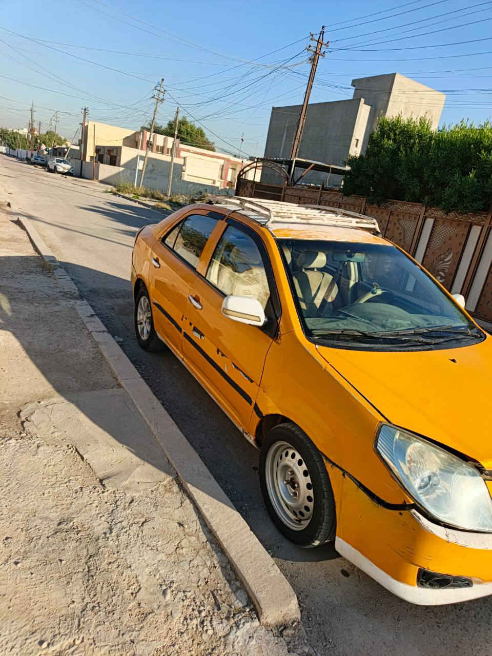 جيلي MK رقم بغداد جديد سيارة جاهزة مصفرة هيئة وغرامات السعر 25 رقم ***********
