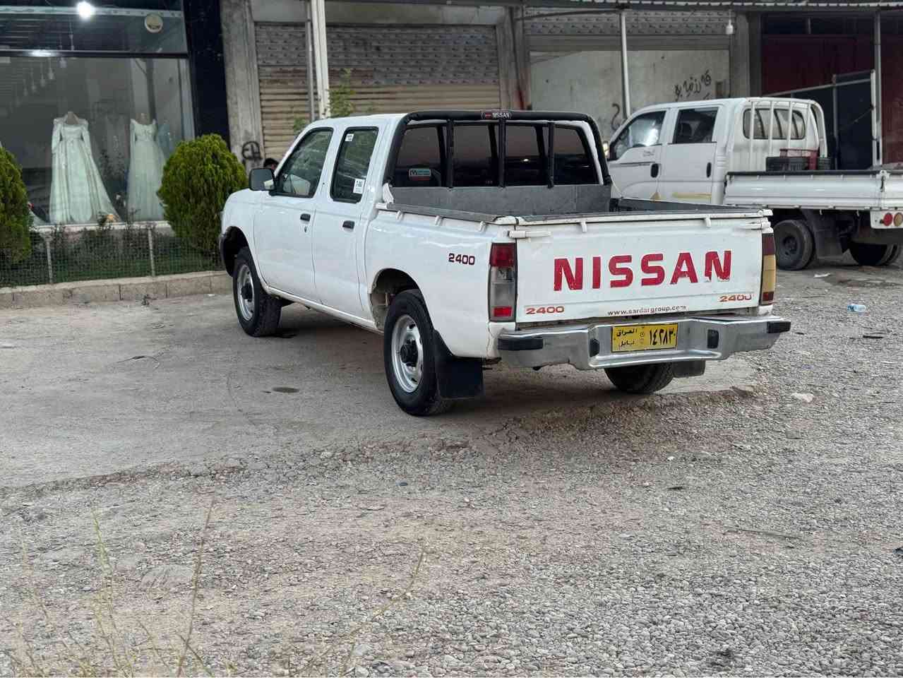 سڵاو نیسان مۆدێل 2002تەبردو پاوەر ئاڕمی پلاستی کی هەو لێرە تەویل عەسڵە ئاڕمو ئەوە لیاتو
موسو بڕاوەو خەرامەی بەشەرت سەیارە کە پەڵە پەڵە بۆیاخی هەیە بەڵام خی زام نیە سەقفی بیاخنیە پێشو دوای کەپسە  ڕیڕو مەکی نەو تەقەوڕە قەو وەر گەڕاوی بەشەرت 
سەیارە کەتوندو تۆڵەو ماڵی دۆسە 
نرخ 73گەڵاو مەعامەلە
ژم *********** 
*********** السليمانية, العراق
