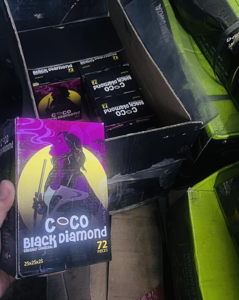 🔥 وصل حديثاً 🔥

فحم جوز الهند الإندونيسي Coco Black Diamond

📦 الكارتون يحتوي على 10 علب
⚖️ وزن العلبة الواحدة: 1 كيلو

✅ جودة عالية
✅ احتراق طويل
✅ حرارة ثابتة
✅ رماد قليل

🚚 توصيل إلى جميع محافظات العراق

📞 للحجز والاستفسار:
***********
***********
