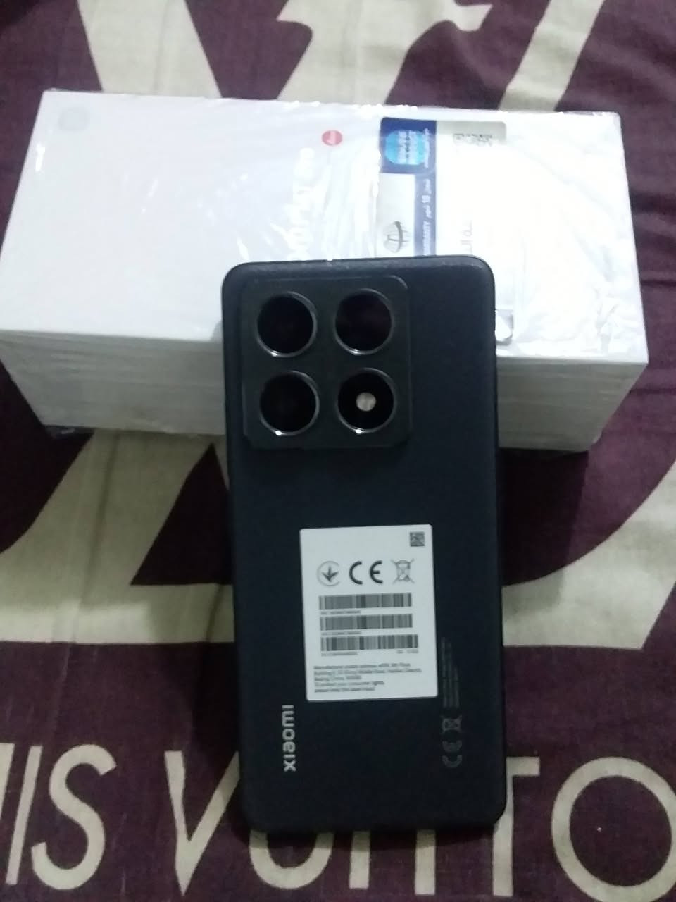 شاومي14تي برو
مجرد مفتوح من الكارتونة.بعدةبلزكةالشركة
دورات الشحن1
كامل ملحقات 
الذاكرة 528
الرام12
يدعم الشحن السريع120واط
للبيع 650أوللمراوس بشاومي15تي بروفقط
مكاني بغداد


**إذا كنت صاحب هذا الإعلان وتريد حذفه لأي سبب، رجاءا أرسل رسالة إلى الدعم الفني**