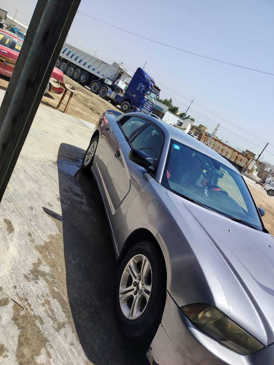 جارجر موديل 2014اصل رقم بصره بسمي سياره جاهزه كير محرك تبريد حداديه كامله حادثها جاملغ الامين  وبنيد والجاملغ الايسر وباب اني صبغتهن اثر جرد و الغود شواصي شرط الفحص السعر ١٣٠ الاتصال ***********
