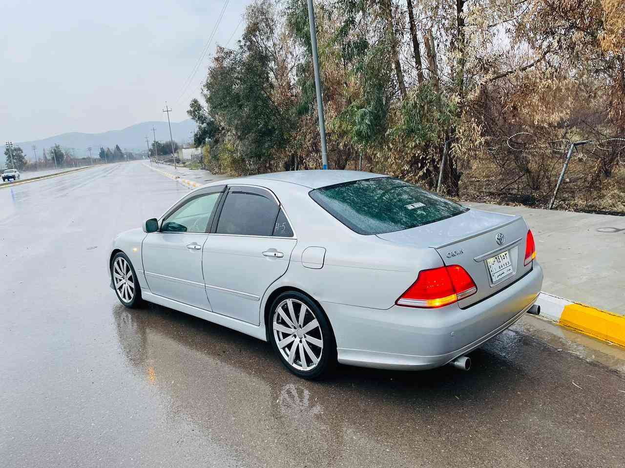 تویتا کراون سپۆرت بڕاوە
قەپات مواسەفات 
گێرومەکینە گەورە 182
ماشەڵا نمونەیە لەجوانی 
سیعری 52گەڵا کەمێ مەجال 
سەیارەکە بێ بۆیاخە 
شوێن هەڵەبجەی شەهید 

***********مشتەریت تەلەفون بکە حلبجة, السليمانية
