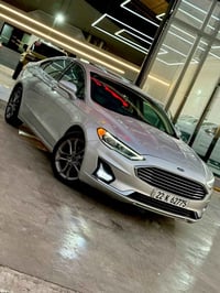 فورد فيوجن 2019 محرك  1500 تيربو SEL+ حادثهة نص جاملغ خلفي بدون دواخل ...