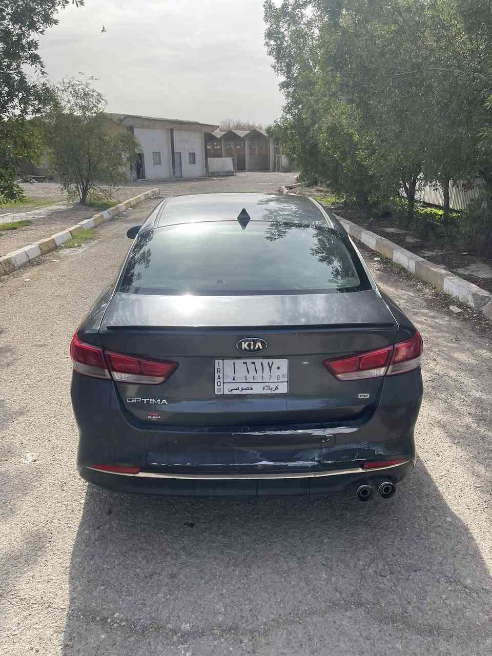 اوبتما ٢٠٢٠ fe
‎ماشية ٦٨ الف ميل 
‎مكينة ٢٤٠٠ gdi 
‎وارد امريكي حادث تبديل جاملغ خلفي عكس السائق وجنطة 
‎وهنا بالعراق بيهة فقط بنيد وجاملغ عكس السائق
‎يعني السيارة ٤ قطع 
بدون ايرباك
‎مواصفات معروفة 
‎شاشة 
‎نقطة عمياء
‎حساسات خلفية 
‎كير مكينة كهربائيات مكفولة مابيهن نقص 
‎السعر ١٢٠ وبيهة مجال
‎مكاني كربلاء 
‎رقم ***********
