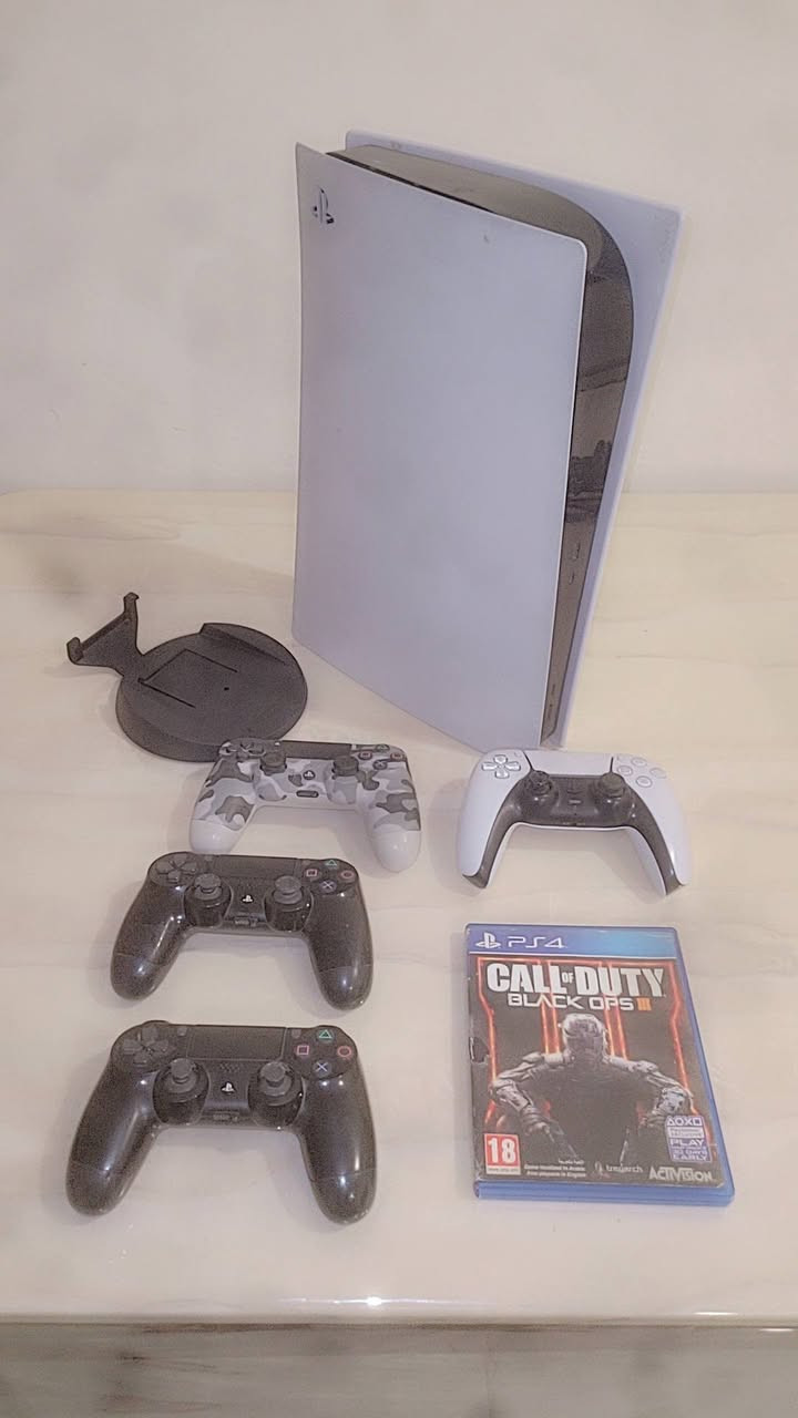 بلي 5 فات مستعمل نظيف ب 500 الف
بلايستيشن 5 فات مستعمل نظيف + اليده سليمه ومابيها اي عطل + القاعده مال البلي موجوده + يجي ويه 3 يدات بلي 4 مجانا لان ماعرف اذا يشتغلن او لا + قرص black ops 3 مجانا لان ماعرف اذا يشتغل او لا + ضمان فحص الجهاز قبل الاستلام 

للتواصل ماسنجر او واتساب ***********
العنوان: بوابه الكاظميه
