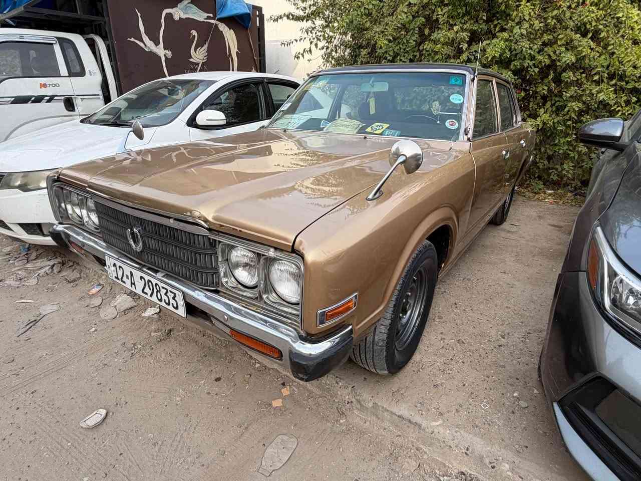 السلام عليكم شباب

كراون للبيع موديل ١٩٧٥ 

سياره خير من الله 

رقم دولي نينوى 

بسمي 

تحويل مباشر 

مشروع وطني 

تخم تايرات جدد 

صدر اماني وخلفي جديد 

مكينه وكير مكفولات 

سياره خير من الله 

ما بيهه نقص 

تراي وين ما يعجبك 

سياره حلوه وجاهزه 

٤ سماعات جدد 

بيهه ملاحظات قليله 

السعر ٧٢ وبيهه مجال 

مكاني بغداد زيونه 

لاستفسار *********** بغداد, العراق
