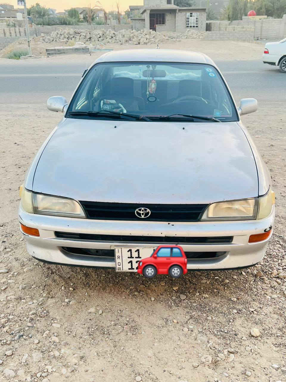 السلام ۈعـْليگمٌ-ٱلسّلٱمّ:ﯙرحـّمَة ٱللـّہ ۈبٌرگـّاتہ
كورله موديل95. محور. كير محرك خير م̷ـــِْن لله. الداخل يرادله ترتيب قليل 🙏  رقم بغداد بسمي تحويل مباشر.  صبغ بلادي.  كلشي مابدل بيها كلها بلادي. 
  السعر 53وبيها مجال الطيبين.  
الهاتف:***********. عنواني ديالئ : حمرين
