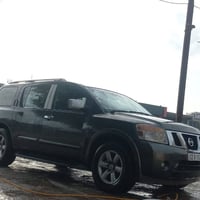 سلام علیکم نيسان ارمادا موديل ٢٠٠٨ مصبوغه احزام جماليه مكينه وكير خير ...