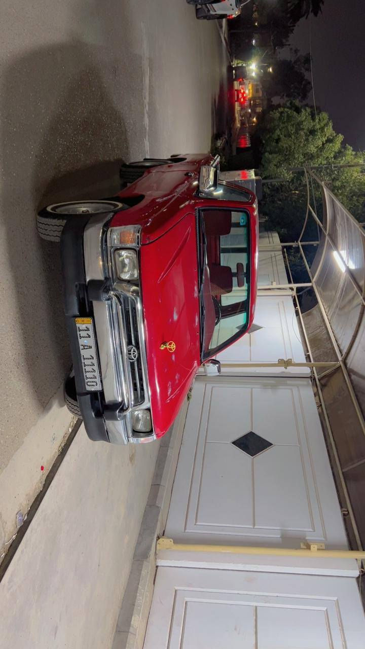 تويتا هايلوكس 2001 رقم مميز
سنوية و هزة جديدة رقم بغداد الجديدة 
البسع ويا الرقم 11110
كل جسم السيارة بشرط 
بقية ع نضافتها 

🛑 السعر سوي تعليق يصل مباشرة 🤖 

كير محرك مكفولة 
السيارة بيها صبغ بالبدي

رقم صاحب السيارة 
***********
