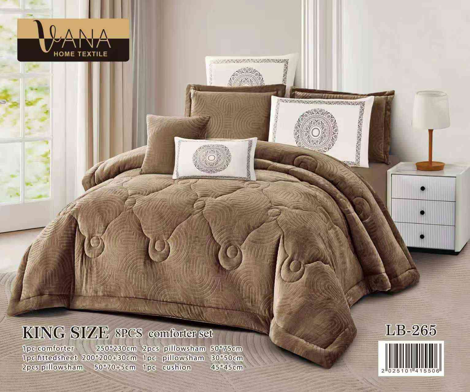 2025 / 2026 💥

لحاف نفرين قياس كبير شتائي ثقيل حفر نقشه  بارز خامة جيدة جدا 
8 قطع قياس ملكي (King size )

لحاف مع شرشف لاستيك مع  4  قطعه وجه مخدة مع وجهين كوشة 👌

السعر  : ٦٥ ألف

 القياسات  :
 قياس اللحاف              230*250             عدد 1
قياس الشرشف             200*200+30      عدد 1 
قياس وجوه المخاد       75*50                  عدد 4
كوشة مستطيلة            30*50                  عدد 1
كوشة مربعة                  45*45                 عدد 1

توصيل داخل كربلاء المقدسة وجميع المحافظات مجاني المدة يومين واتساب ***********
