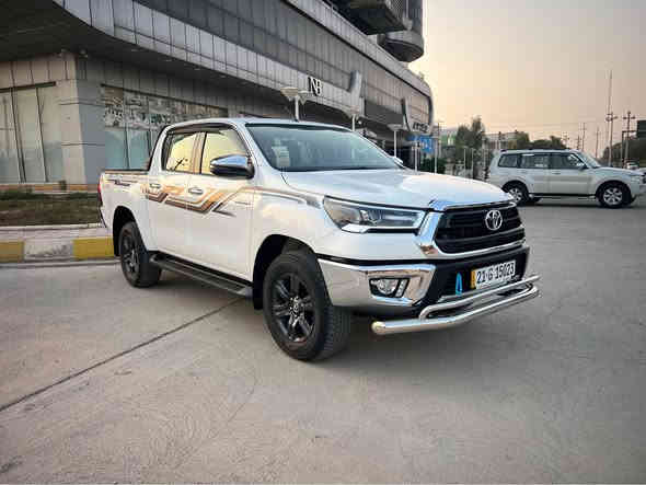 تويتا هايلوكس 2021  الشركه  SAS
بي بوياخ بي سارد
4بستونه
نمونه له جواني 
68هه زار روشتووه
عربي 
تويتا هايلوكش 2021
الشركة SAS
مكفوله كفاله عامه
4صلندر 
بدون صبغ بدون بارد 
كير محرك  مكفوله 
68الف ماشيه
320$بيا مجال
*********** كالار
