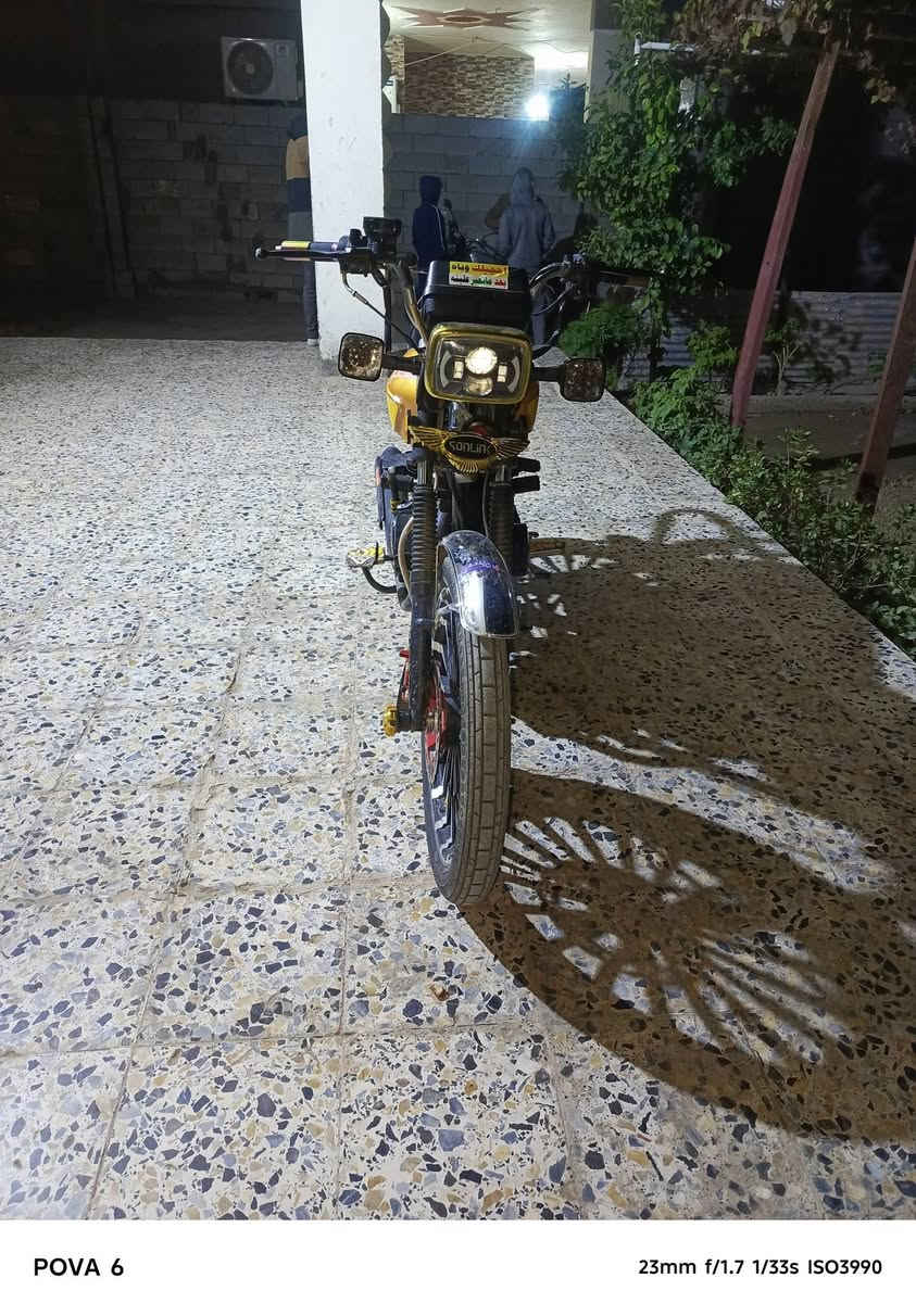 يالله دراجة سونك للبيع موديل 24محركcc200بي ورقة منفيس فقط سعرة775وبي مجال مكاني الرمادي جويبة نساف متواجد فيس واتساب رقمي***********
