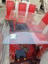 ميز طعام • 5 كراسي • سعدية الشط