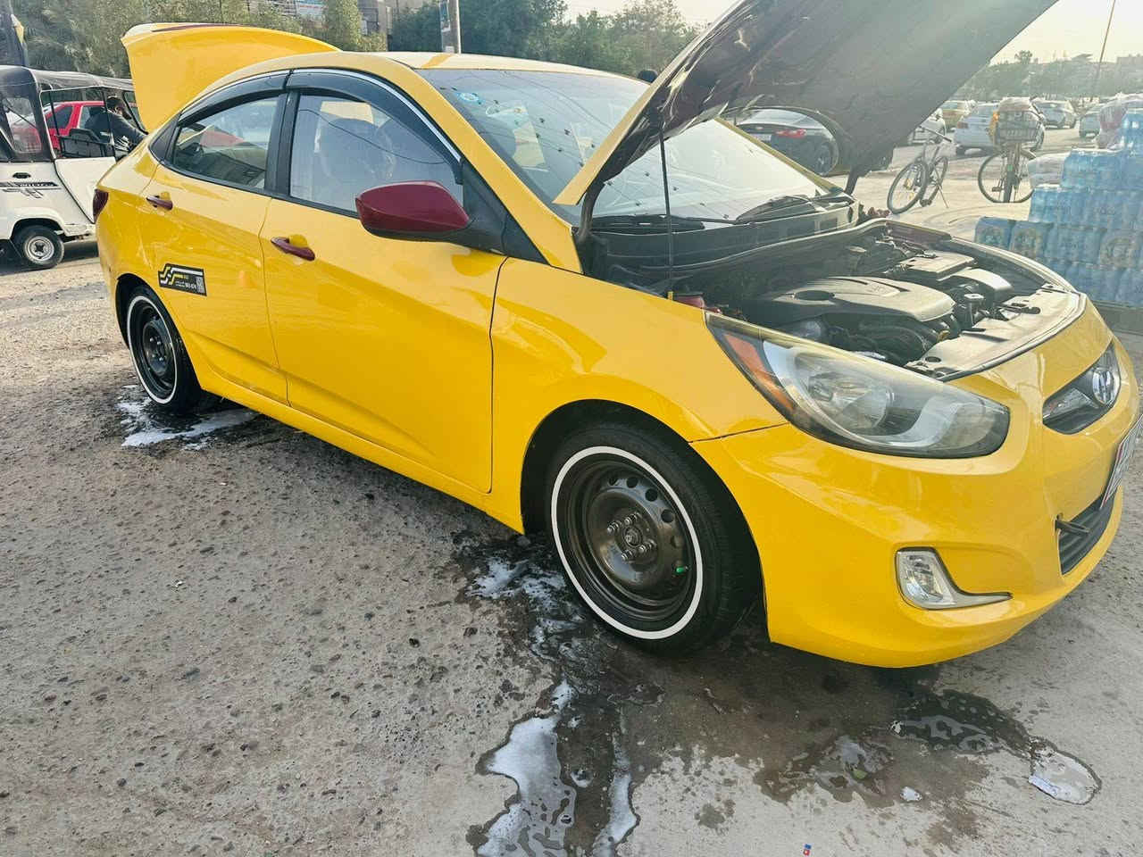 السلام عليكم
اكسنت موديل 13 وارد أمريكي حادث جاملغ خلفي و تبديل جاملغ أمامي كير و مكينة و كهربائيات كله مضبوط مصفرة هيئة و غرامات بدون دواخل السعر 74 و بيها مجال حك الجية
العنوان بغداد البياع رقم الهاتف***********
