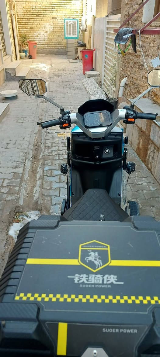 السلام عليكم دراجه شحن ماتركس2025 6بطاريات كبار مسطرة نظام اربع سرعات/ نظام البكR/ مثبت السرعه / شاحنه الاصليه /دراجه جديده صارلها 4شهر من اشتريتها السعر 💵900الف وبيها مجال قليل العنوان بغداد سبع ابكار سوق السمجه للتواصل على الرقم ***********
