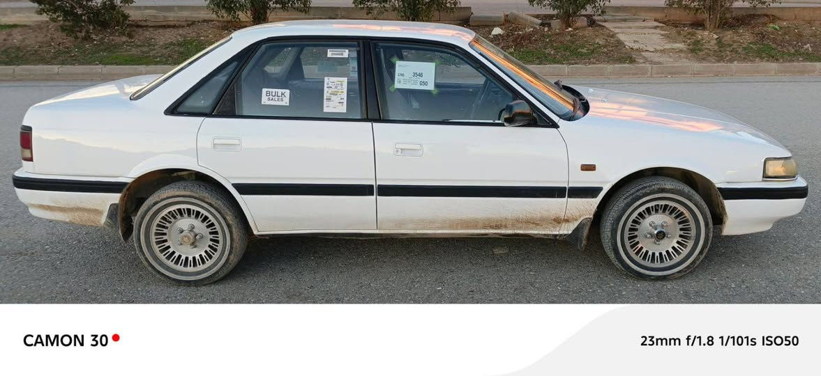 🌹مازدا 626 
🌺گێڕ عادی
🌸مۆدێل ١٩٩٠
🌻مەکینە ٨ و بەخ
🍁سوکان پاوەر
🌹ڕەقەم سلێمانی
🌼ویل سۆپەر
🌸بەشەرتی تحویل و غرامة
🥀مەکینەو گێڕی مەزبوت 
🍒تەنها فرۆشتنەو سعری ٤٥ وەرەقەو موعامەلەیەکی کەم
🌺ناونیشان/سلێمانی-ڕاپەڕین
🍁ڕەقەم مۆبایل
*********** السليمانية, العراق
