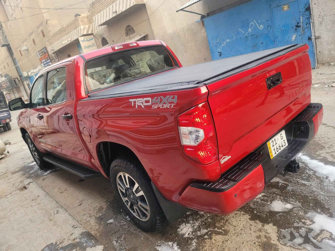 السلام عليكم من رخصة الادمن
تيوتا تاندر  2019 رقم سليمانيه 

بيع او  مراوس

  محرك 5700 جديده

دفع  رباعي 

اسلايد روف 

حساسات خلفي امامي 

رادار سياقه ذاتيه

تحكمات استيرين 

 ويل كب حجم 20

باب طويل بدي قصير 

 تدفئه كشنات 

عداد  140 كيلو متر  حقيقي قابله للزياده  

 حادث  جاملغ مامي  مفتوح  مع صبغ واباب خلفي عكس سائق فقط مصبوغ  ما مفتوح  مرفق صور سونار

بعد بيها  مواصفات 

 عنوان بغداد حي الزهراء الكماليه سابقا 

سعر  290روقه بيها مجال قليل

رقم تلفون ***********
