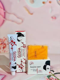 كريم غيشا • حمض الكوجيك • توحيد لون
