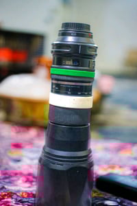 عدسه كانون 150.600 الفوكس عاطل فقط منول تشتغل