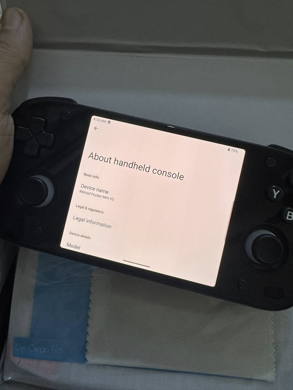 جهاز جديد غير مستخدم سعر 225 ريترو بوكيت مني v2
ذاكره 128
معالج سناب دراكون 865


**إذا كنت صاحب هذا الإعلان وتريد حذفه لأي سبب، رجاءا أرسل رسالة إلى الدعم الفني**