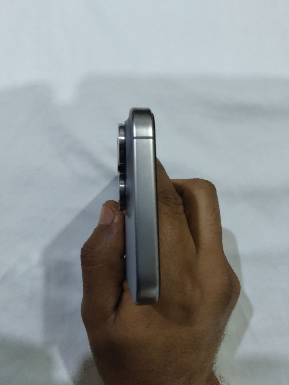 السلام عليكم ايفون 15 برو ماكس 256 تيتانيوم جديد نضافة 100/100 بطاري 88 دبل شريحة مكفول من الفتح ولتصليح ملحقات كاملة السعر مليون و50 وبي مجال عنواني كربلاء طويريج***********
