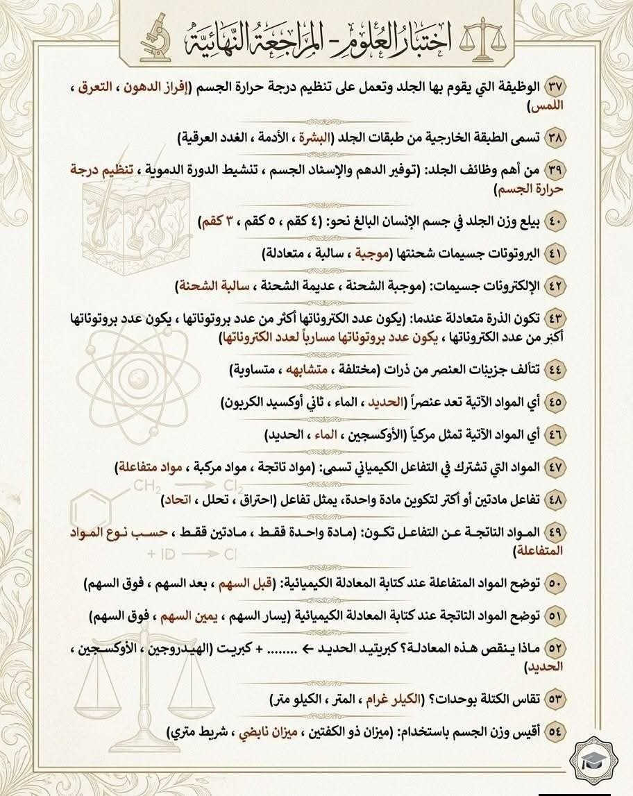 #للــفــائــدة_الــعــامـــة
المراجعة المركزة لمادة العلوم للصف السادس الإبتدائي.
إعداد الأستاذ: أحمد ناظم
رابط قناة التيكرام 👇👇👇👇
https://t.me/alameediy


**إذا كنت صاحب هذا الإعلان وتريد حذفه لأي سبب، رجاءا أرسل رسالة إلى الدعم الفني**
