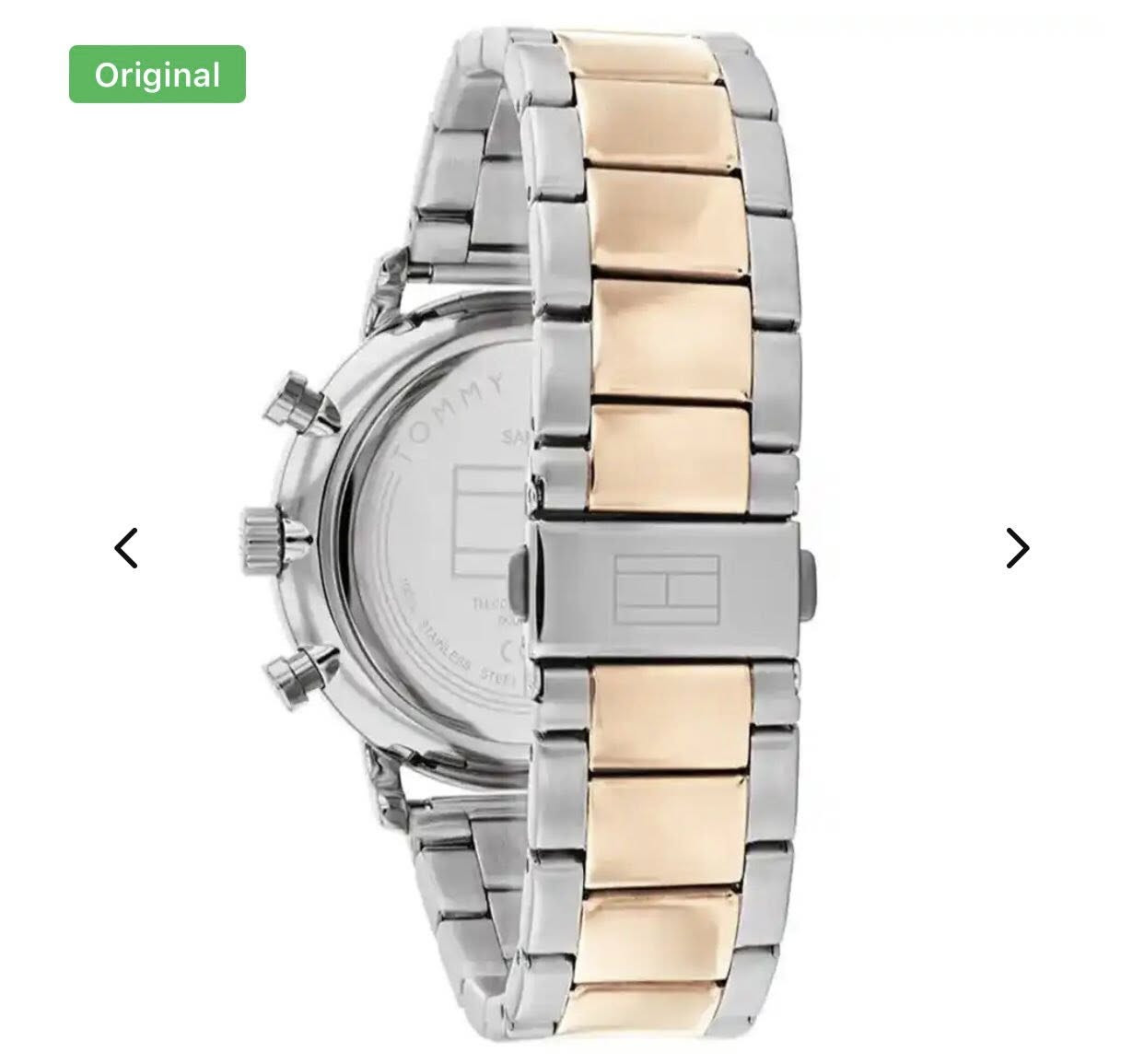 سلام عليكم ساعه للبيع هذه الساعة هي من موديل Tommy Hilfiger Legend (رقم الموديل الغالب هو 1710570)، وتتميز بتصميمها الكلاسيكي مع أرقام رومانية ومينا بتفاصيل مكشوفة "Skeleton".بالنسبة لسعرها 200الف دينار عراقي للساعة الأصلية
*********** وتساب
